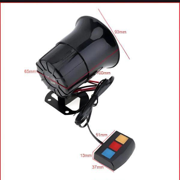 12 Watt Remote Horn for Car Motorcycle Pakistan