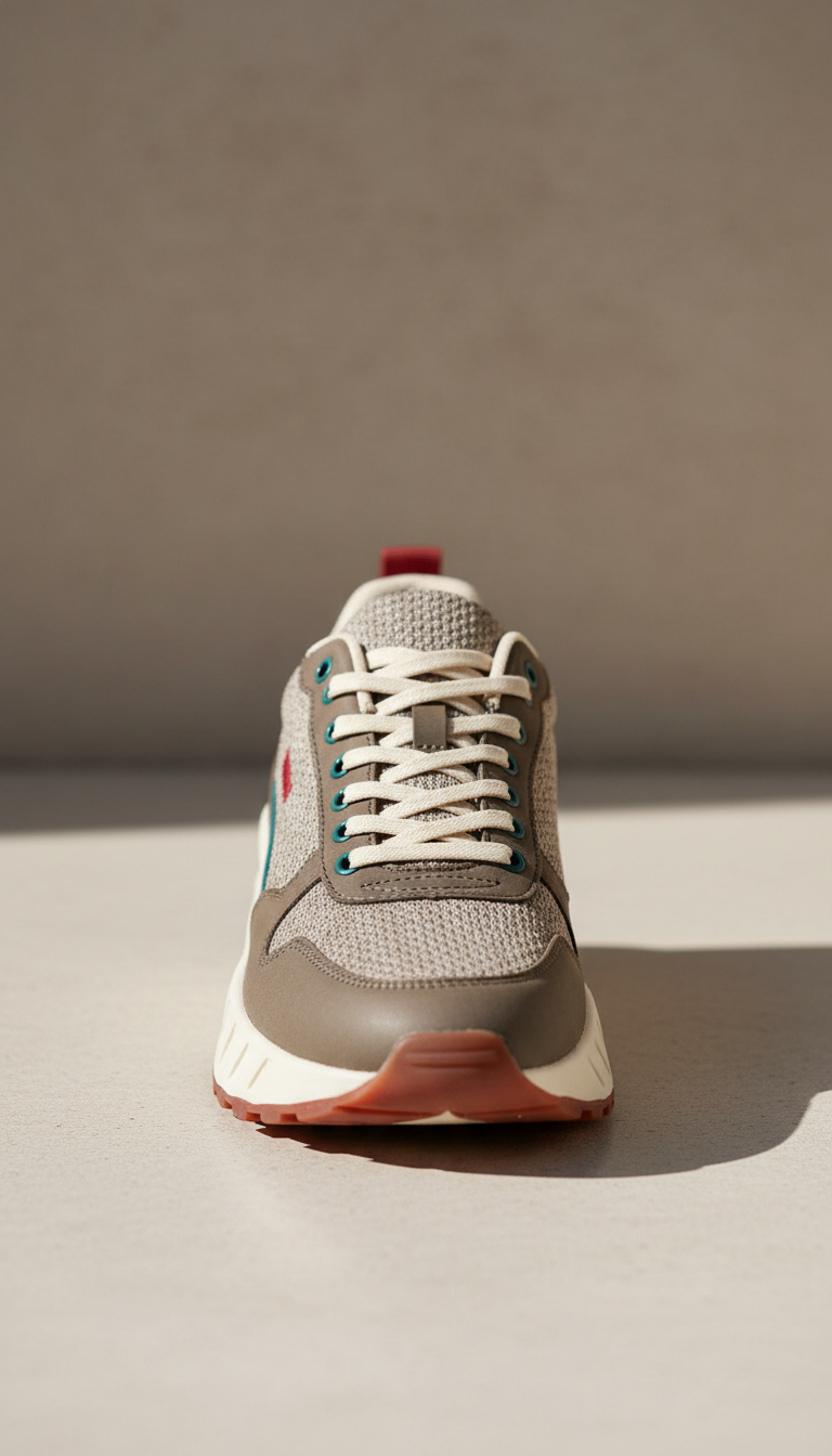 Urban Sneaker with Cafe Khaki Finish